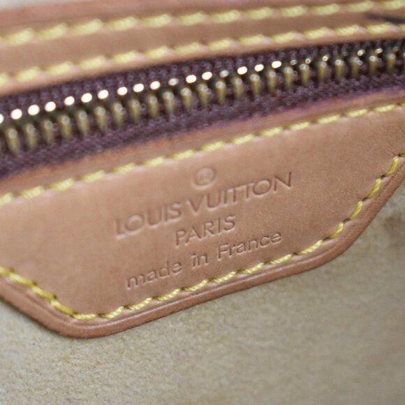 LOUIS VUITTON Logo Looping GM Shoulder Bag Monogram Leather Brown M51145 34KB180 - Picture 15 of 16
